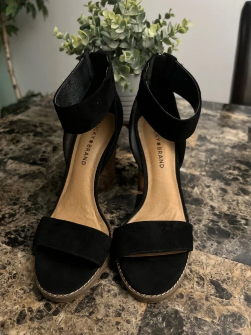 Lucky Brand Black Heels